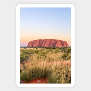 Uluru sunset Photographic Print. Australian Photographic Print. Sticker